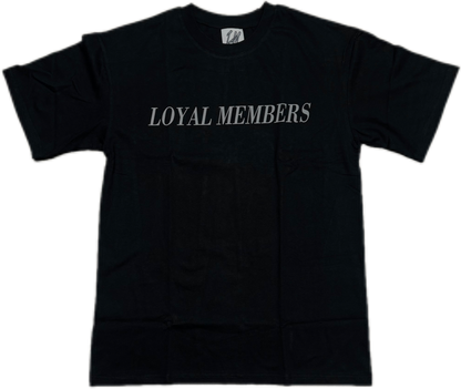 LOYALMEMBERS BLACK LM TEE