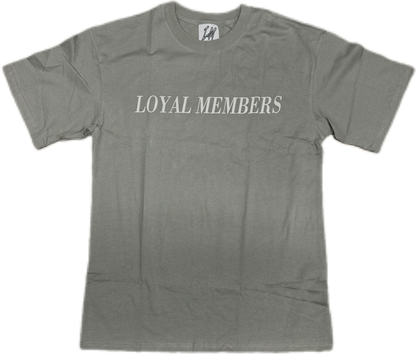 LOYALMEMBERS GREY CAN, CANT TEE