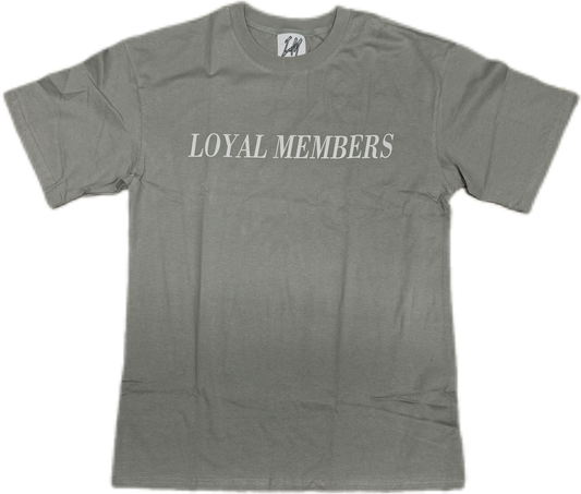 LOYALMEMBERS GREY CAN, CANT TEE